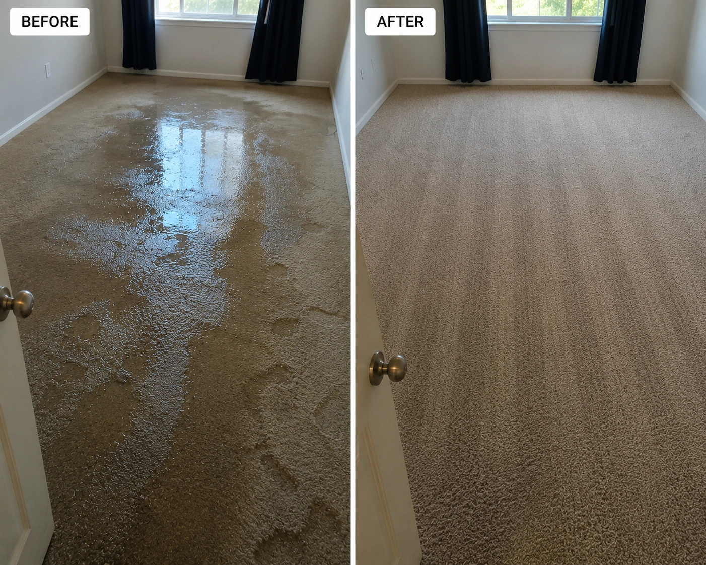 Before & After Carpet Cleaning Near Me